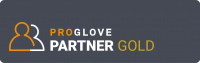 ProGlove Partner Logos 2019 Gold_blue Sticker